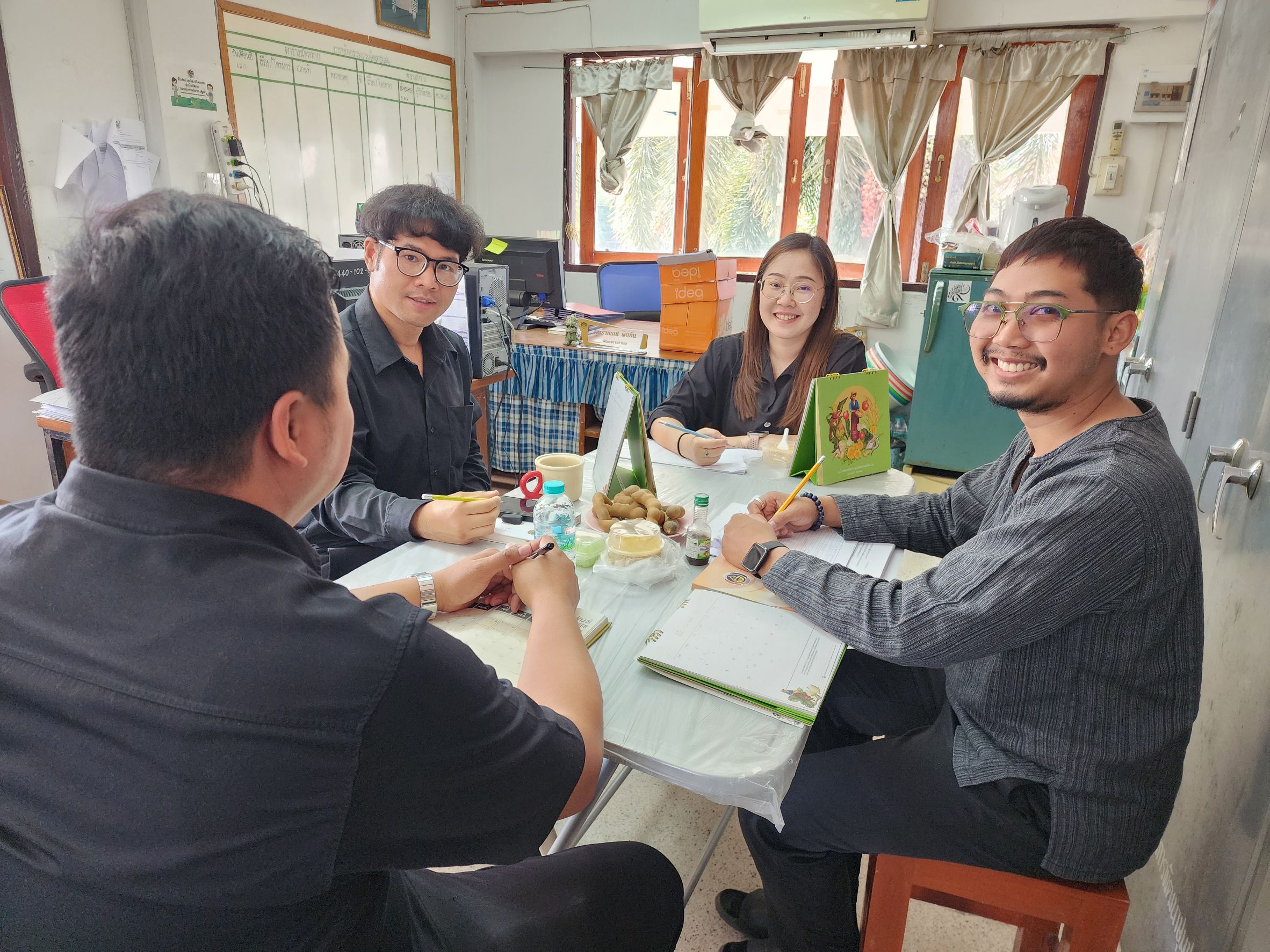 🖤 สพอ.ฟากท่า ประชุมบุคลากรสำนักงานพัฒนาชุมชนอำเภอฟากท่า ประจำเดือนกุมภาพันธ์ 2569🖤