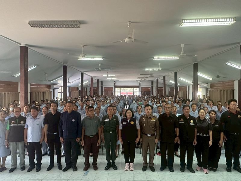 🖤สพอ.ฟากท่า ร่วมพิธีเปิดงานวัน อสม.แห่งชาติ อำเภอฟากท่า ปี 2569🖤