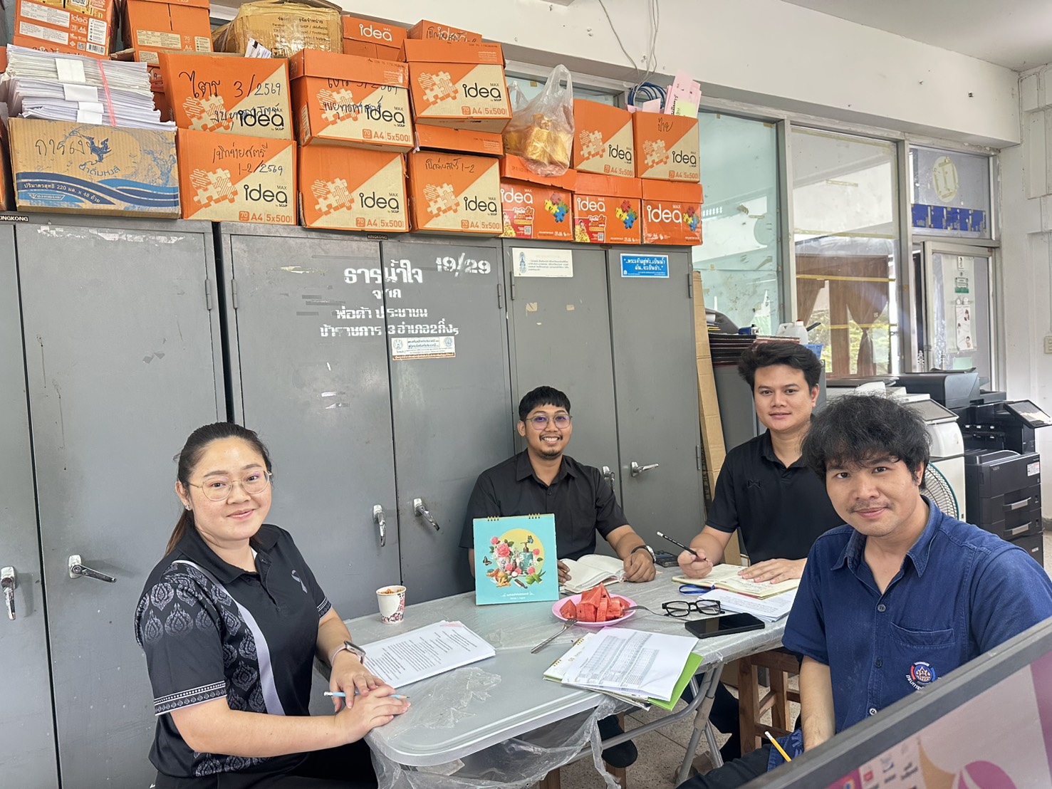 🖤 สพอ.ฟากท่า ประชุมบุคลากรสำนักงานพัฒนาชุมชนอำเภอฟากท่า ประจำเดือนสิงหาคม 2569🖤