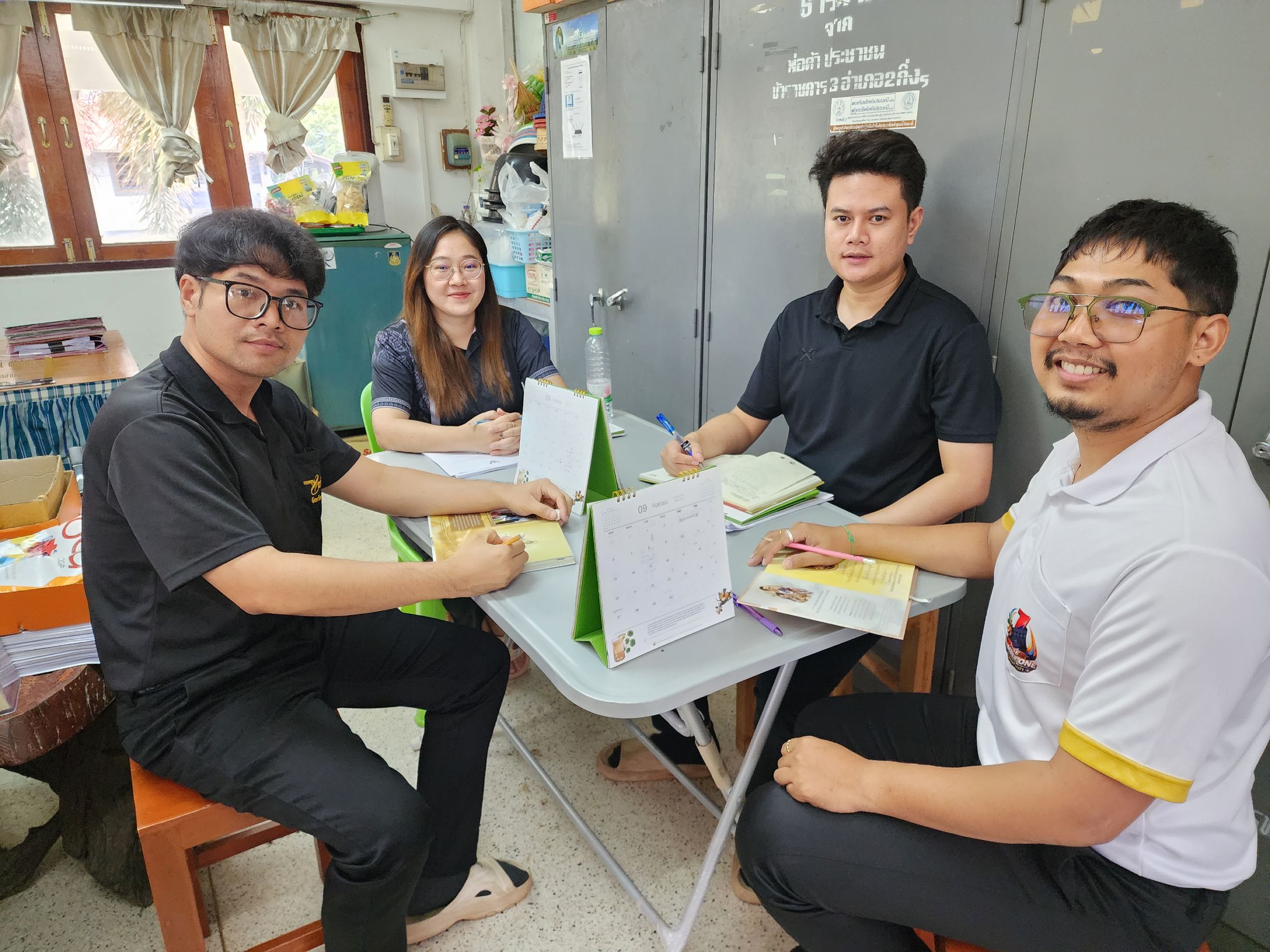 🖤 สพอ.ฟากท่า ประชุมบุคลากรสำนักงานพัฒนาชุมชนอำเภอฟากท่า ประจำเดือนกันยายน 2569🖤