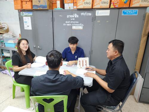 🖤 สพอ.ฟากท่า ประชุมบุคลากรสำนักงานพัฒนาชุมชนอำเภอฟากท่า ประจำเดือนธันวาคม 2568🖤